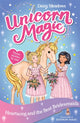 Book cover of: Unicorn Magic: Heartsong and the Best Bridesmaids. By: Daisy Meadows