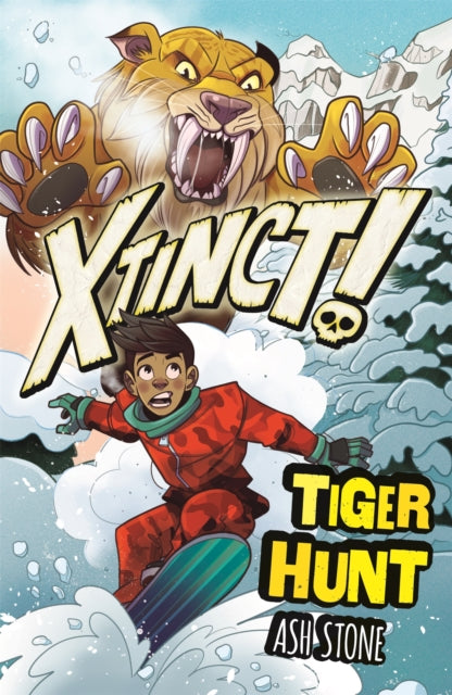 Book cover of: Xtinct!: Tiger Hunt. By: Ash Stone