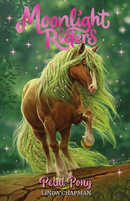 Book cover of: Moonlight Riders: Petal Pony. By: Linda Chapman