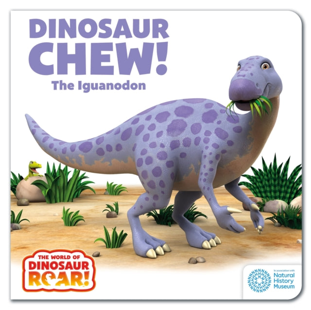Book cover of: World of Dinosaur Roar!: Dinosaur Chew! The Iguanodon: Book 12. By: Peter Curtis