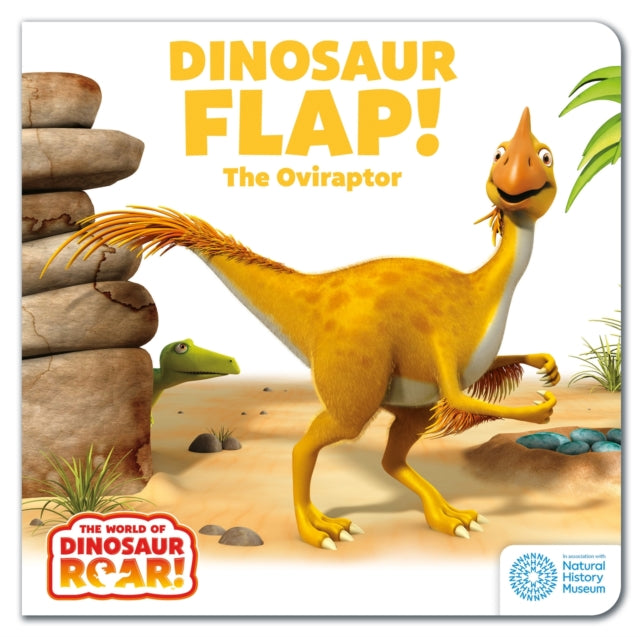 Book cover of: World of Dinosaur Roar!: Dinosaur Flap! The Oviraptor: Book 6. By: Peter Curtis