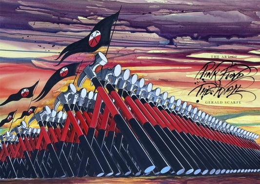 Book cover of: Art of Pink Floyd The Wall. By: Gerald Scarfe
