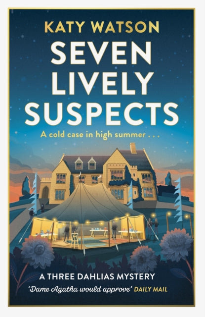 Book cover of: Seven Lively Suspects. By: Katy Watson