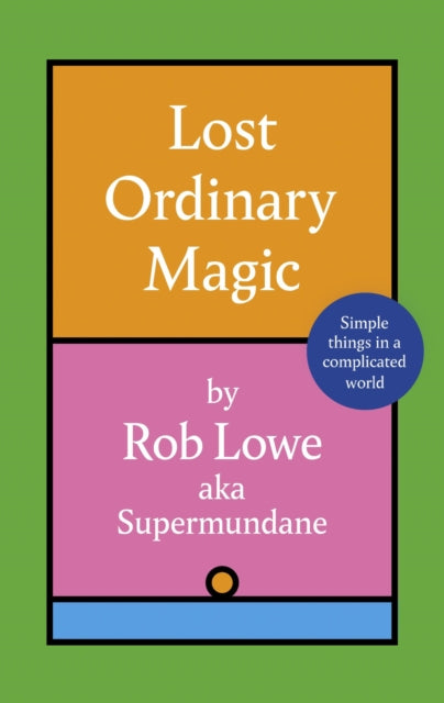 Book cover of: Lost Ordinary Magic. By: Rob Lowe