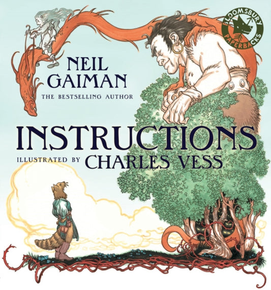 Book cover of: Instructions. By: Neil Gaiman