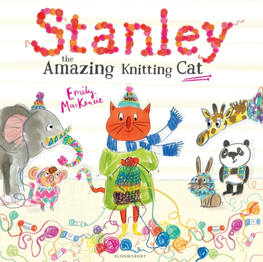 Book cover of: Stanley the Amazing Knitting Cat