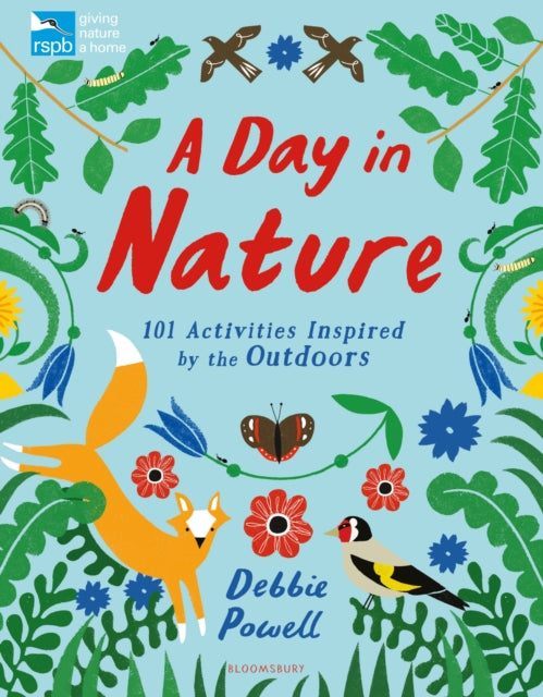 Book cover of: RSPB: A Day in Nature. By: Debbie Powell