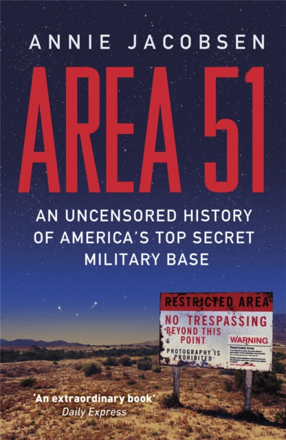 Book cover of: Area 51. By: Annie Jacobsen