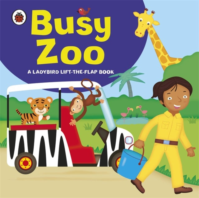 Book cover of: Ladybird lift-the-flap book: Busy Zoo