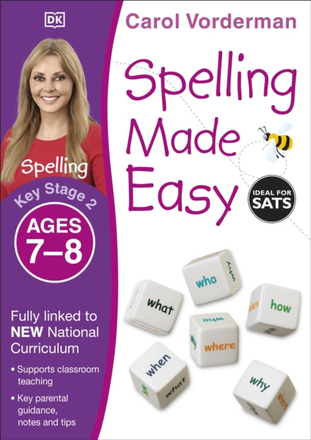 Book cover of: Spelling Made Easy, Ages 7-8 (Key Stage 2). By: Carol Vorderman