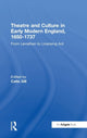 Book cover of: Theatre and Culture in Early Modern England, 1650-1737