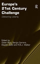 Book cover of: Europe's 21st Century Challenge. By: Didier Bigo