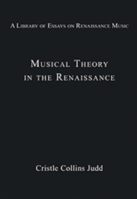 Book cover of: Musical Theory in the Renaissance
