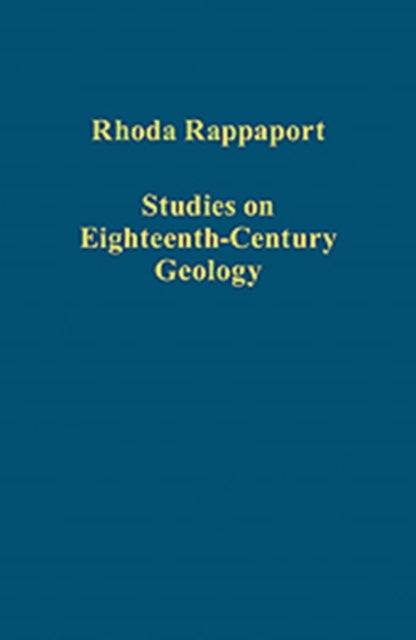 Book cover of: Studies on Eighteenth-Century Geology. By: Rhoda Rappaport