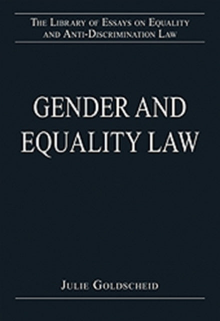 Book cover of: Gender and Equality Law. By: Julie Goldscheid