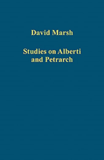 Book cover of: Studies on Alberti and Petrarch