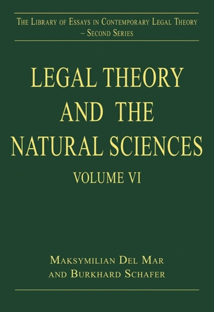 Book cover of: Legal Theory and the Natural Sciences. By: Maksymilian Del Mar