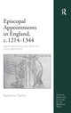 Book cover of: Episcopal Appointments in England, c. 1214–1344