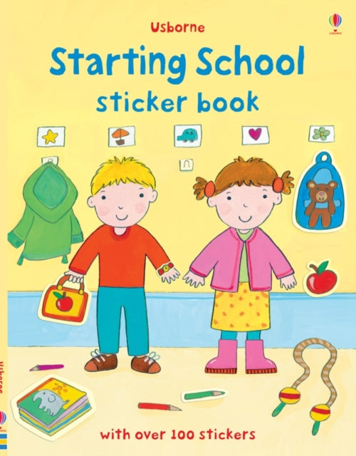 Starting School Sticker Book 9781409534938 Felicity Brooks