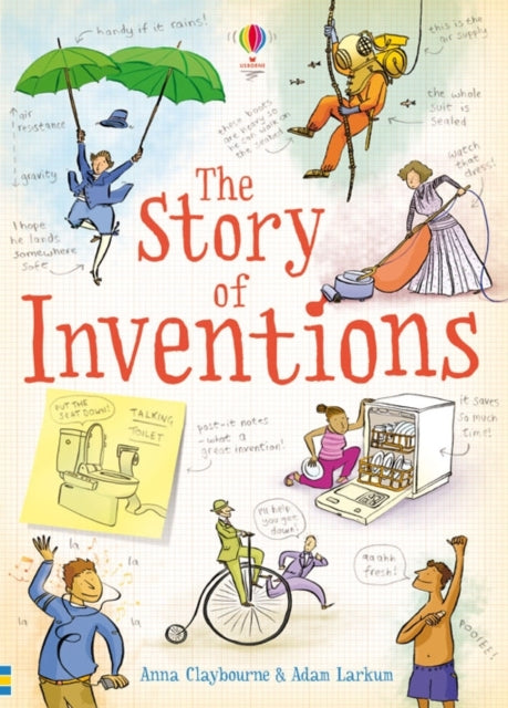 Book cover of: Story of Inventions. By: Anna Claybourne