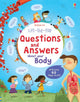Book cover of: Lift-the-flap Questions and Answers about your Body