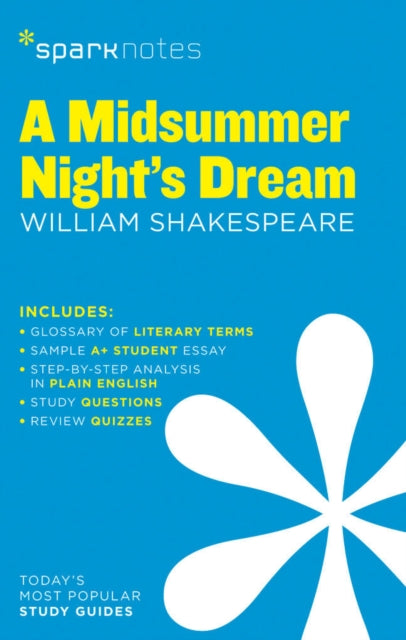 Book cover of: Midsummer Night's Dream SparkNotes Literature Guide