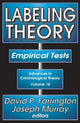 Book cover of: Labeling Theory