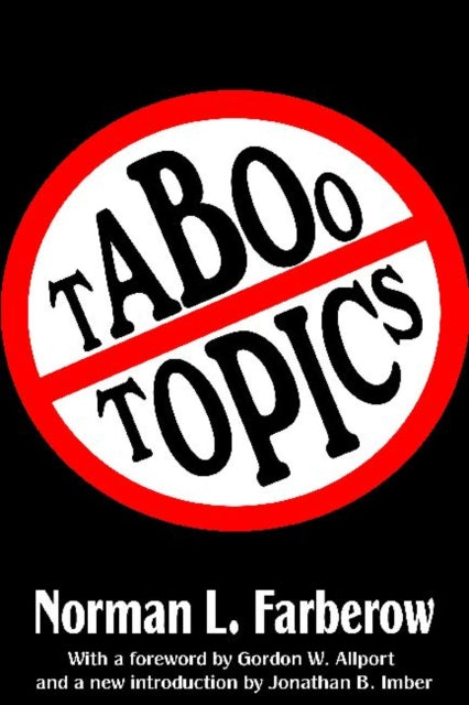 Book cover of: Taboo Topics. By: Norman L. Farberow