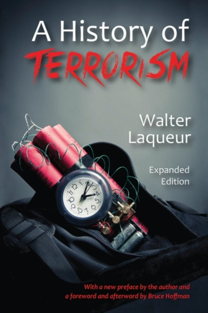 Book cover of: History of Terrorism. By: Walter Laqueur