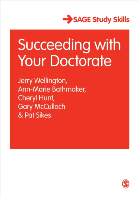 Book cover of: Succeeding with Your Doctorate