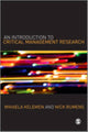 Book cover of: Introduction to Critical Management Research. By: Mihaela L Kelemen