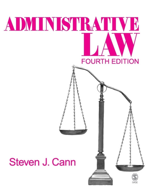 Book cover of: Administrative Law. By: Steven J. Cann