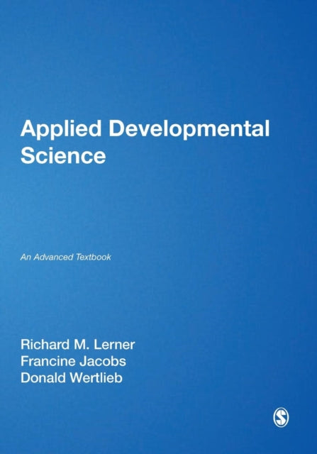 Book cover of: Applied Developmental Science