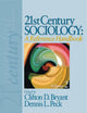 Book cover of: 21st Century Sociology: A Reference Handbook