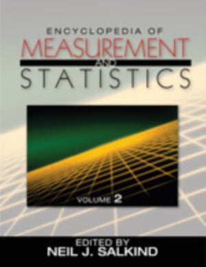 Encyclopedia of Measurement and Statistics