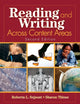 Book cover of: Reading and Writing Across Content Areas. By: Roberta L. Sejnost
