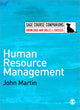 Book cover of: Human Resource Management. By: John Martin, John M. Martin