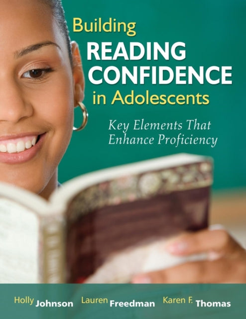 Book cover of: Building Reading Confidence in Adolescents. By: Holly Johnson
