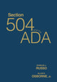 Book cover of: Section 504 and the ADA. By: Charles J. Russo