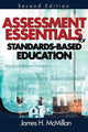 Book cover of: Assessment Essentials for Standards-Based Education. By: James H. McMillan