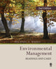 Book cover of: Environmental Management