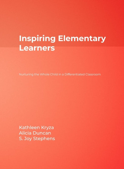 Book cover of: Inspiring Elementary Learners. By: Kathleen Kryza