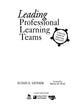 Book cover of: Leading Professional Learning Teams. By: Susan E. Sather