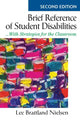 Book cover of: Brief Reference of Student Disabilities. By: Lee Brattland Nielsen