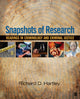 Book cover of: Snapshots of Research. By: Richard D. Hartley