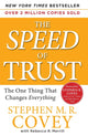 Book cover of: Speed of Trust. By: Stephen R. Covey