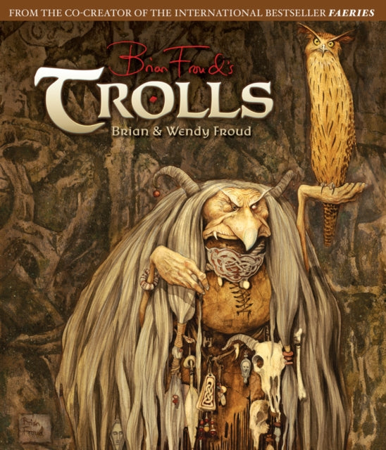 Book cover of: Trolls. By: Brian Froud