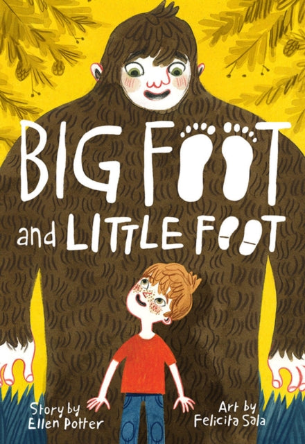 Book cover of: Big Foot & Little Foot (Book #1). By: Ellen Potter