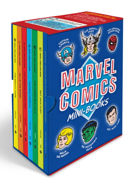 Book cover of: Marvel Comics Mini-Books. By: Marvel Marvel Entertainment