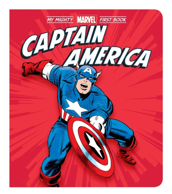 Book cover of: Captain America: My Mighty Marvel First Book. By: Marvel Entertainment